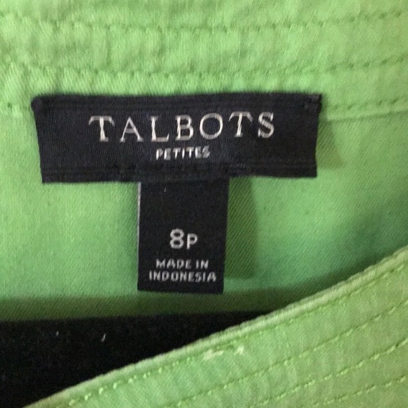 green Talbots top 💚 - Picture 4 of 4